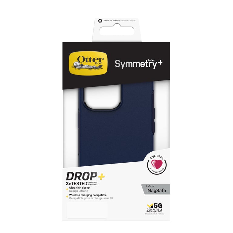 OtterBox Symmetry Plus Series pour Apple iPhone 13 Pro, Navy Captain Apple iPhone 13 Pro