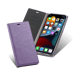 Diarycase 2.0 Custodia a conchiglia in vera pelle con supporto magnetico per Apple iPhone 13 Pro, viola lilla