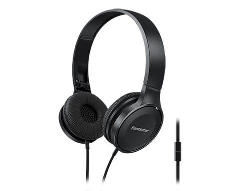 Panasonic RP-HF100ME Casque Avec fil Arceau Appels/Musique Noir