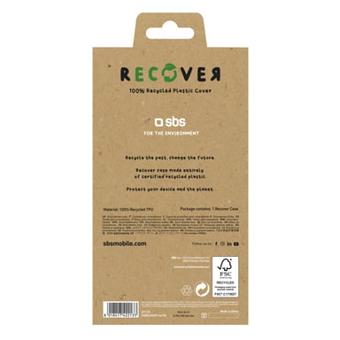 SBS TERECOVIP1467K cover protettiva per cellulare 17 cm (6,7'') Nero Apple iPhone 14 Plus