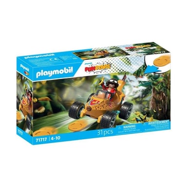 Playmobil 71717 Kart banane, Funstars, 31 pezzi, Da 4 anni