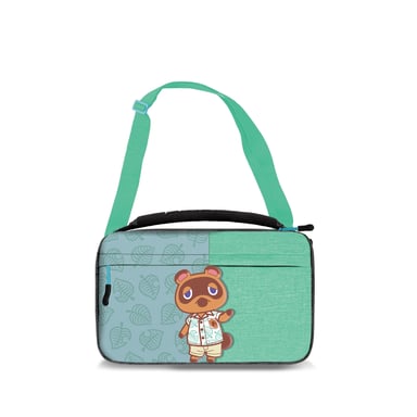 PDP Commuter: Animal Crossing Tom Nook Funda protectora rígida Nintendo Azul, Verde
