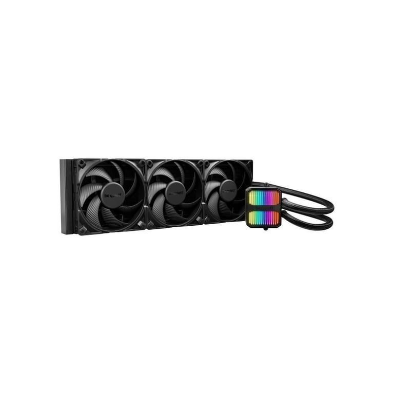 be quiet! Silent Loop 3 Refroidisseur de processeur Taille de radiateur : 420 mm pour : LGA1150 LGA1151 LGA1155 LGA1200 LGA1700 LGA1851 AM4 AM5 TR4 TR5 base en cuivre et... - vue 4