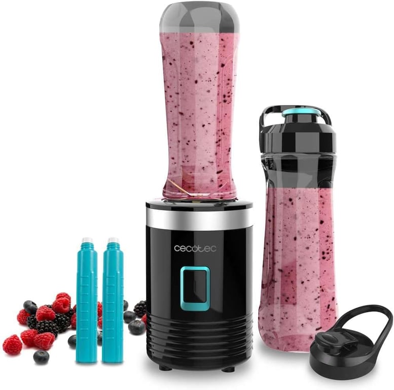 Mini Blender 350?W – 2 Gobelets 600?ml Neuf