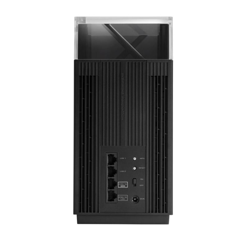 ASUS ZenWiFi Pro ET12 Tri-bande (2,4 GHz / 5 GHz / 6 GHz) Wi-Fi 6E (802.11ax) Noir 3 Interne