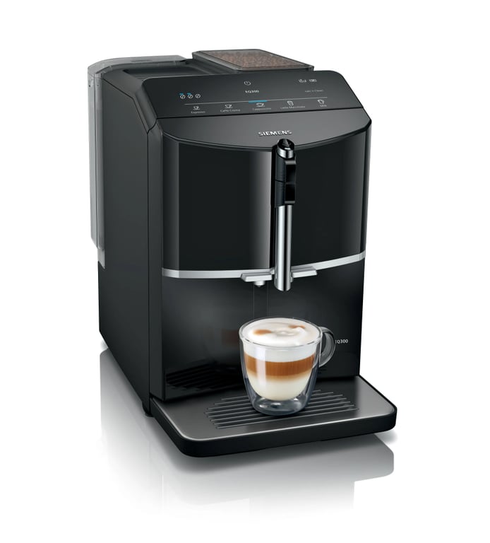 Siemens EQ.300 TF301E19 machine à café Entièrement automatique Machine à expresso 1,4 L - Neuf