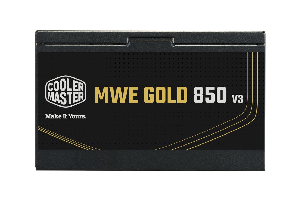 Fuente de Alimentación Cooler Master MWE Gold 850 V3 80 PLUS Gold active - vue 3