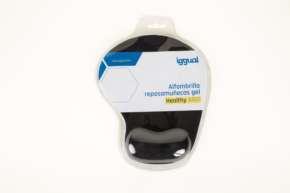 Tapis De Souris Iggual IGG317310 – Antidérapant, Rebords Cousus - vue 2