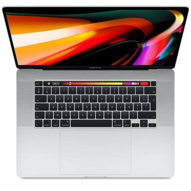 MacBook Pro Core i9 (2019) 16', 2.4 GHz 4 To 32 Go Intel Radeon Pro 5500M, Argent - AZERTY
