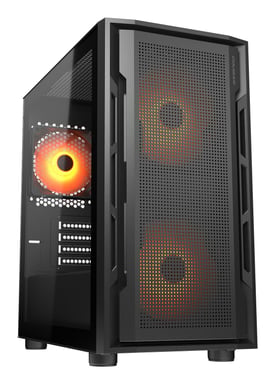 COUGAR Uniface Mini RGB Mini Tower Blanc