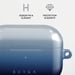Burga Coque rigide pour Apple AirPods Pro 2 - Zero Gravity
