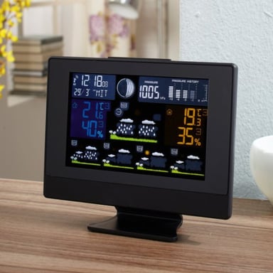 Stazione meteorologica INOVALLEY con display a colori per 5 giorni