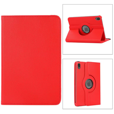 Housse Samsung Galaxy Tab A9+/ Tab A9 Plus 11 pouces rotative rouge - Etui Pochette Tab A9+ protection 360 degrés