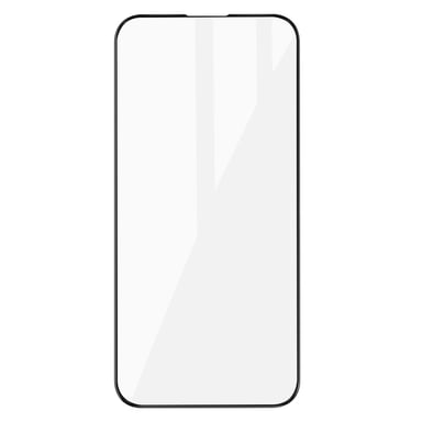 Verre Trempé iPhone 14 Pro Dureté 9H Biseauté Adhésion Totale Blue Star Noir