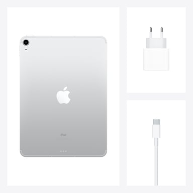 Apple iPad Air 4G LTE 64 GB 27,7 cm (10.9'') Wi-Fi 6 (802.11ax) iPadOS 14 Plata