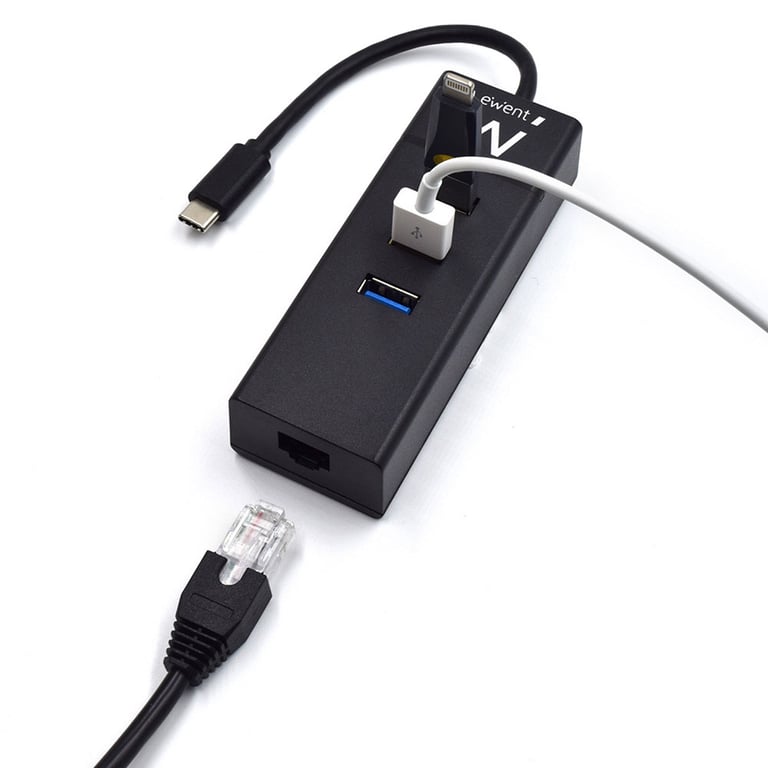 Ewent EW1141 station d'accueil USB 3.2 Gen 1 3.1 Gen 1 Type C Neuf - vue 3