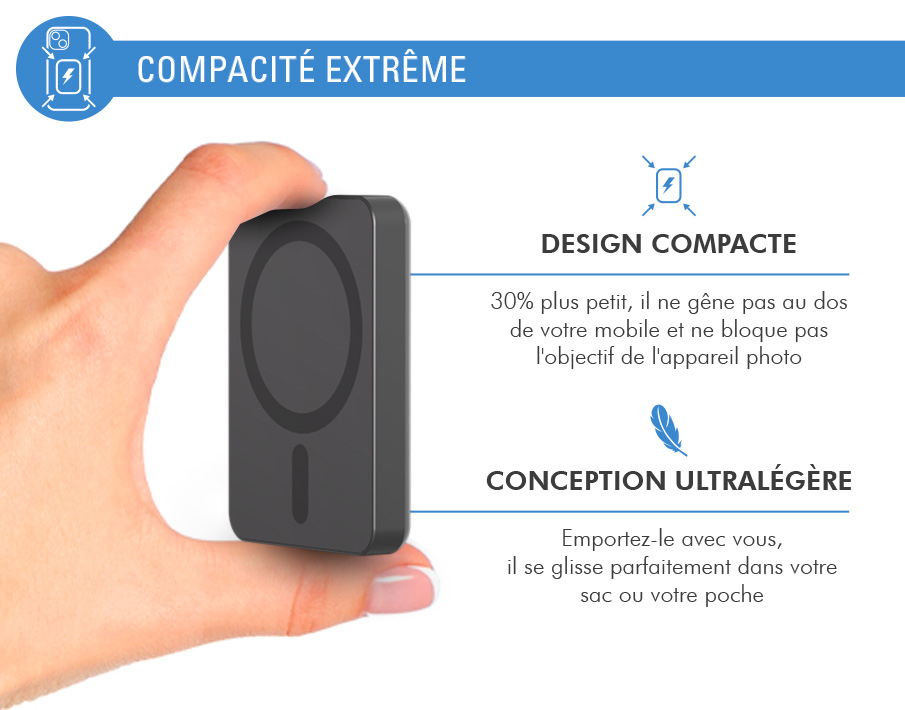 Batterie externe Force Power MagSafe Powerbank - vue 8