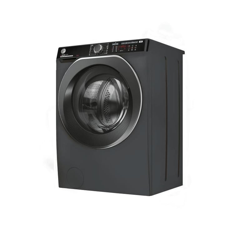 Lave linge hublot HOOVER H WASH 500 HWP48AMBCR1 8 kg Induction 1400 trsmin Classe A connecté vapeur - vue 5