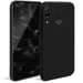 Moozy Minimalist Series Coque en silicone pour Huawei P Smart Z et Honor 9X, noir - Finition mate fine et souple en TPU