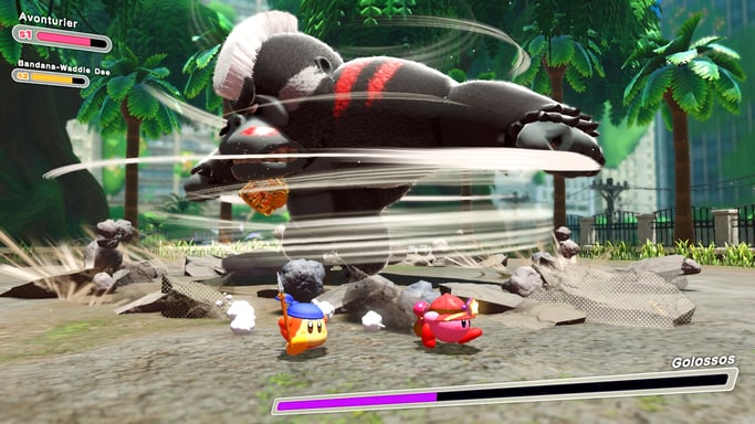 Nintendo Kirby et le monde oublié