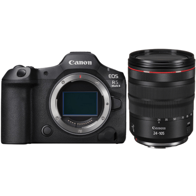 Appareil photo hybride Canon EOS R5 Mark II + 24-105mm f/4 L IS USM + Ebook ''20 astuces pour des images qui claquent''