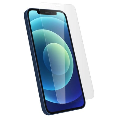 MW Protection d'écran pour iPhone 12/12 Pro POLYBAG avec applicateur intégré Transparent