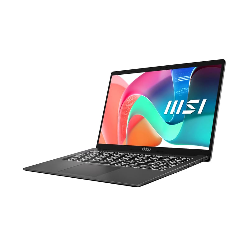 MSI Modern 15 F1MG 686XFR Intel Core 7 Ordinateur portable 39 6 cm 15.6 Full HD 8 Go DDR4 SDRAM SSD Wi Fi 6E 802.11ax DOS gratuit Français Neuf