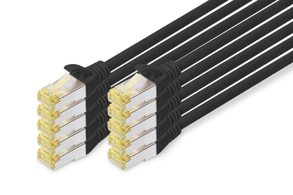 Cavo patch Digitus CAT 6A S/FTP, 10 pezzi