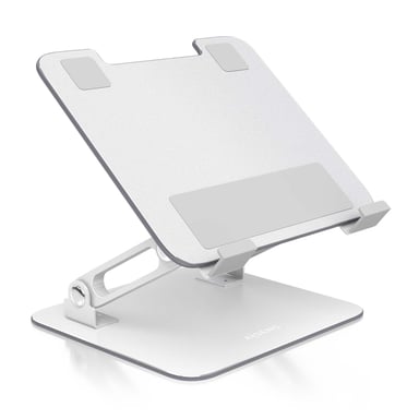 AISENS LPS4L-339 Support de livres Support pour ordinateur portable et tablette Argent 33 cm (13'')