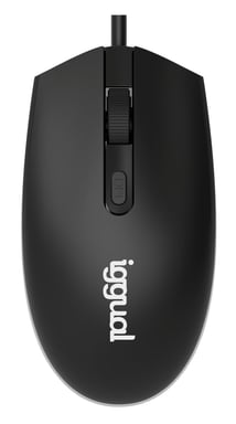 iggual IGG317624 ratón Oficina Ambidextro USB tipo A Óptico 1600 DPI