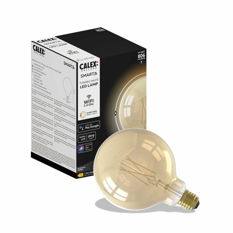 Ampoule Led E27 Globe Chaud Calex 'unité - vue 4