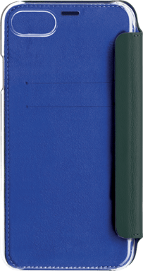 Custodia per iPhone 6/7/8/SE(2022) premium in pelle con retro Cristal