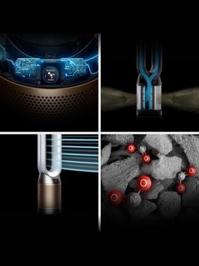 Purificateur d'air Ventilateur Chauffage Dyson HP12