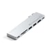 Satechi ST-HUCPHSS base para portátil y replicador de puertos Acoplamiento USB 3.2 Gen 2 (3.1 Gen 2) Type-C Plata