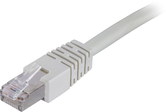 Deltaco STP-603 cavo di rete Grigio 0,3 m Cat6 F/UTP (FTP)