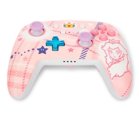 PowerA NSGP0255-01 mando y volante Rosa Bluetooth Gamepad Nintendo Switch, Nintendo Switch Lite, Nintendo Switch OLED