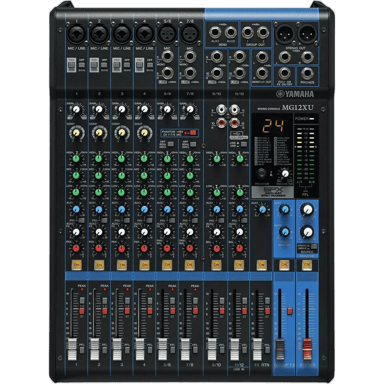 Table de mixage audio Yamaha MG12XU 12 canaux USB Noir - Neuf