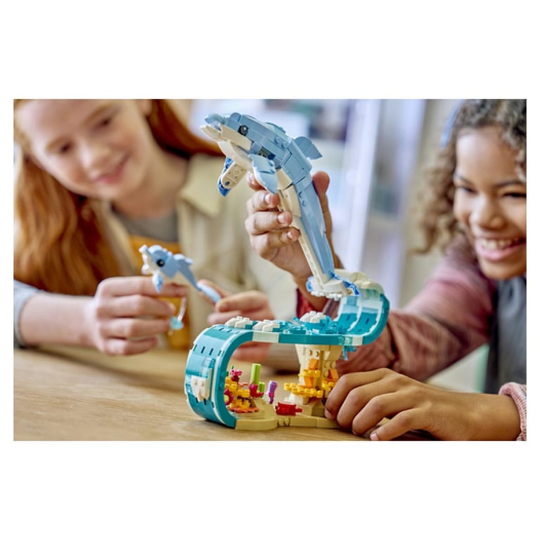 LEGO Creator Animaux marins : les beaux dauphins 31385 - vue 4