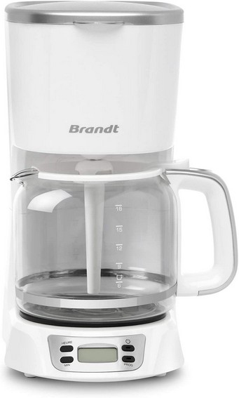 BRANDT Cafetière filtre programmable 18 tasses CAF1318E - vue 2