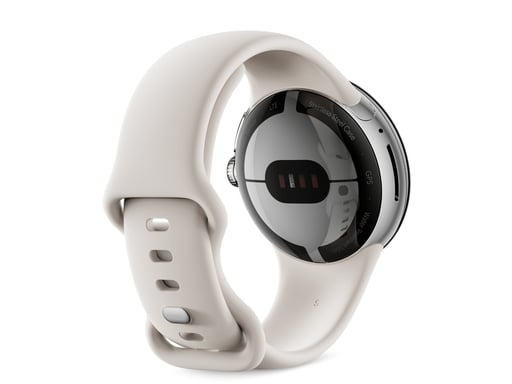 Google Pixel Watch AMOLED 41 mm Numérique Écran tactile 4G Argent Wifi GPS (satellite), blanc