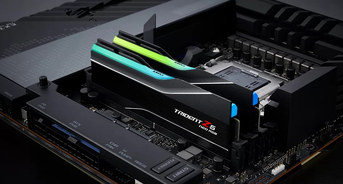 G.Skill Trident Z5 Neo RGB Series 2x DDR5 6000 MHz CL36 - vue 2