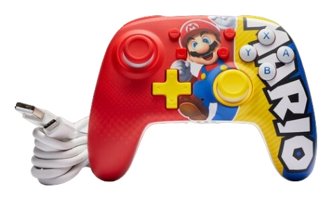 PowerA Manette sans Fil améliorée Nano pour Nintendo Switch modèle OLED et Switch Lite Accessoire de Jeu Manette de Jeu Manette Gaming Manette Bluetooth sous Licence Officielle Mario Victory