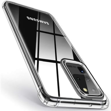 Coque Silicone Anti-Chocs pour ''SAMSUNG Galaxy S20 Ultra'' Transparente Protection Gel Souple