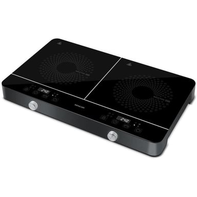 Plaque de cuisson a double induction - SENCOR - SCP 4201GY - 3500 W - 2 foyers - Ecran LCD - Gris - Neuf
