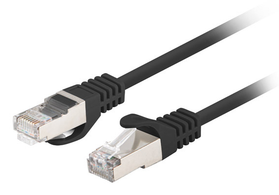 Lanberg PCF6-20CC-0500-BK câble de réseau Noir 5 m Cat6 F/UTP (FTP)