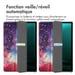 imoshion Coque tablette Design Trifold pour Samsung Galaxy Tab S10 Plus / Tab S9 FE Plus / Tab S9 Plus - Space