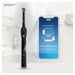 Spazzolino rotante oscillante per adulti Oral-B SmartSeries Smart 4 4500 Black Edition Nero