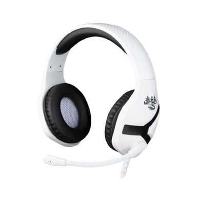 Konix Nemesis PS5 Auriculares con cable Diadema Play Negro, Blanco