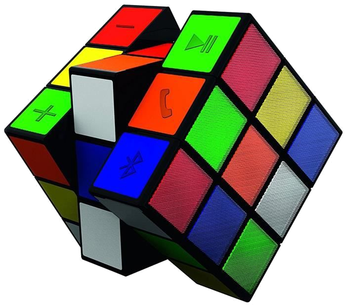 BIGBEN BT10RUBIKS Speaker Bluetooth - Décor rubiks