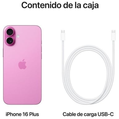 iPhone 16 Plus (5G) 128 Go, Rose